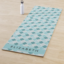 Blue marokkanische Trellis, Quatrefolie, Ihr Name