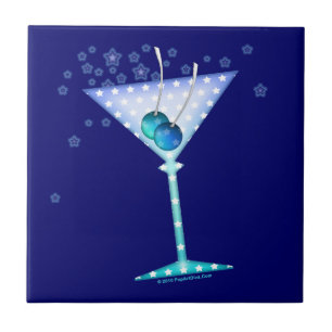BLUE MARTINI Untersetzerfliese Fliese