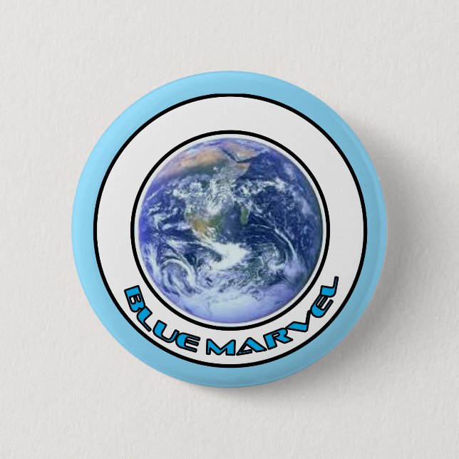 BLUE MARVEL Knopf Button (Vorderseite)