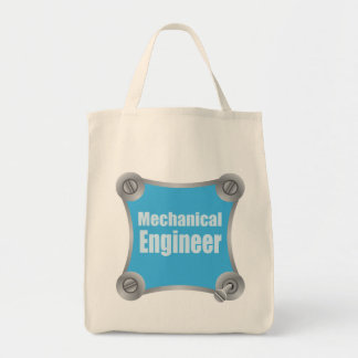 Blue Mechanical Engineer Tragetasche