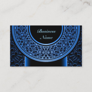 Blue Medallion Business Card 3 Visitenkarte