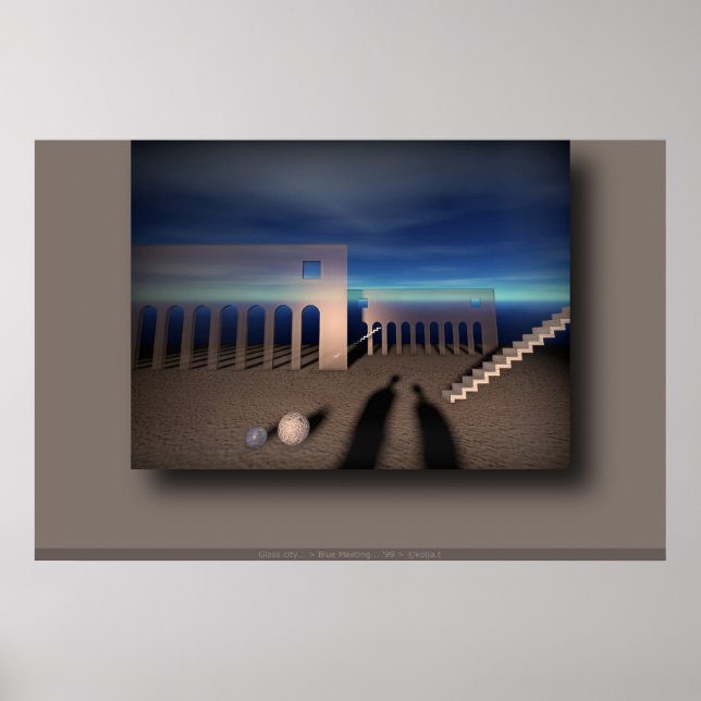 Blue Meeting... Poster (Vorne)