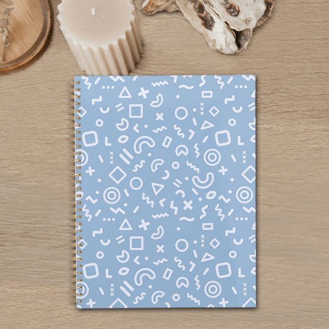 Blue Memphis Pattern Planner Planer (Von Creator hochgeladen)