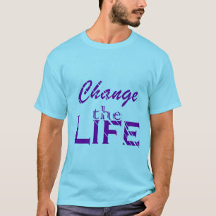 Blue Men's Basic T - Shirt