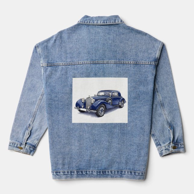 Blue Mercedes, Sammlung von Natasha Us Jeansjacke (Rückseite)