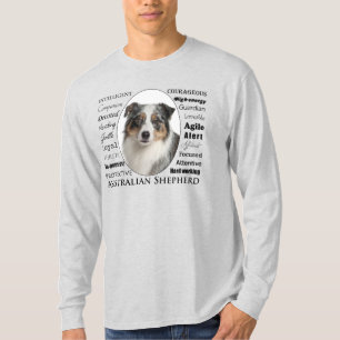 Blue Merle Australian Shepherd T-Shirt
