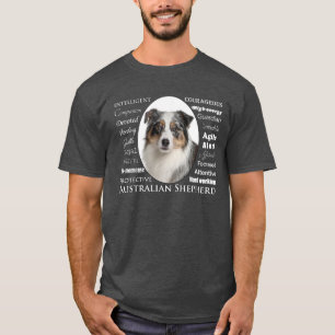 Blue Merle Australian Shepherd T-Shirt