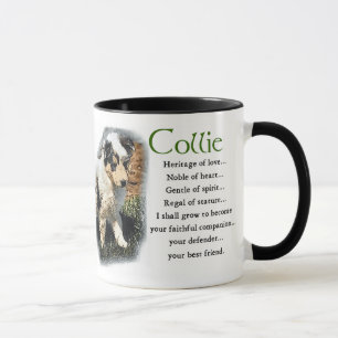 Blue Merle Collie Geschenke Tasse