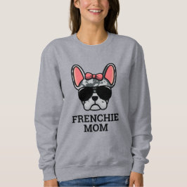 Blue Merle Female French Bulldog Frenchie Dog Mama Sweatshirt