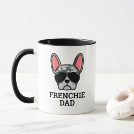 Blue Merle French Bulldog Frenchie Dog Vater Tasse
