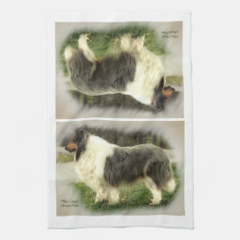 Blue Merle Rough Collie Geschenke Handtuch