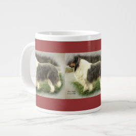 Blue Merle Rough Collie Geschenke Jumbo-Tasse