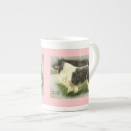 Blue Merle Rough Collie Geschenke Prozellantasse