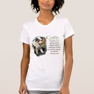Blue Merle Rough Collie Geschenke T-Shirt