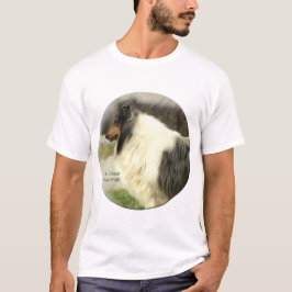 Blue Merle Rough Collie Geschenke T-Shirt