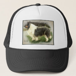 Blue Merle Rough Collie Geschenke Truckerkappe