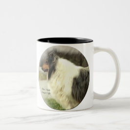 Blue Merle Rough Collie Geschenke Zweifarbige Tasse