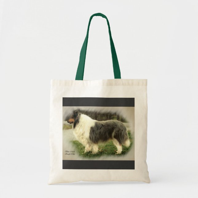 Blue Merle Rough Collie Tasche (Vorne)