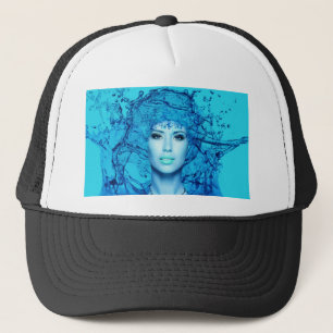 Blue Mermaid Truckerkappe