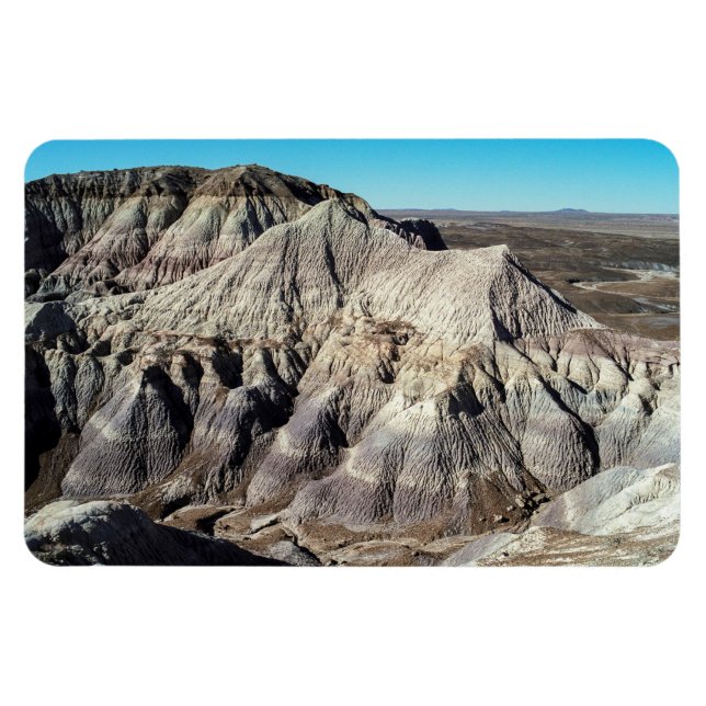 Blue Mesa Badlands Wüstengebirge Foto Magnet (Horizontal)