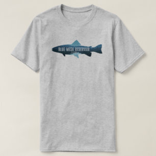 Blue Mesa Reservoir Colorado Fisch T-Shirt