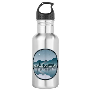 Blue Mesa Reservoir Colorado Reflektion Edelstahlflasche
