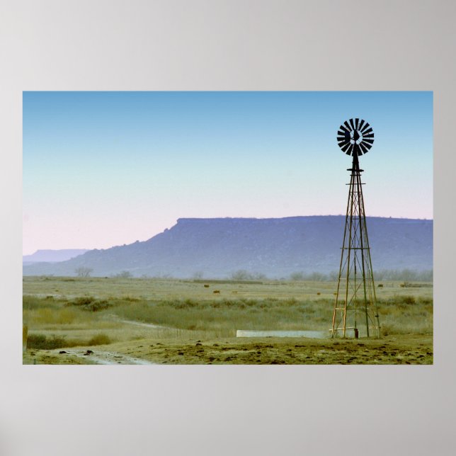 Blue Mesas Majesty Poster (Vorne)