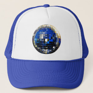 Blue Metallic Truckerkappe