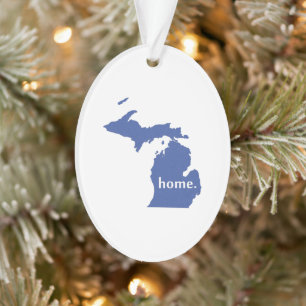 Blue Michigan Zuhause Weihnachtsschmuck Ornament