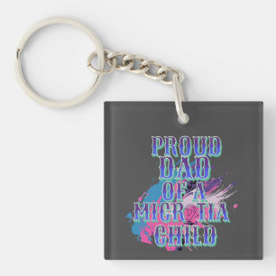 Blue Microtia Day Schlüsselanhänger