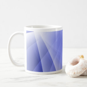 Blue Modern Digital Background Kaffeetasse