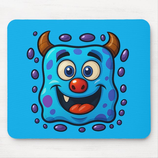 Blue Monster Mousepad (Vorne)