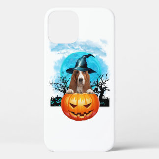 Blue Moon Basset Hound Hexenkürbis Halloween Case-Mate iPhone Hülle