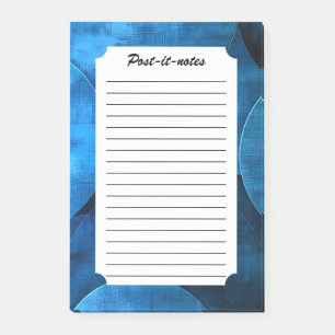 Blue Moon Circles Post-it Klebezettel