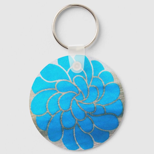 Blue Moon Design Schlüsselanhänger (Vorderseite)