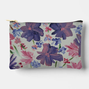 Blue Moon Floral Accessory Pouch Zubehörtasche