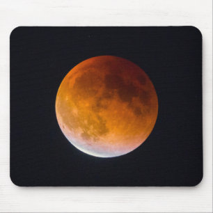 Blue Moon Lunar Eclipse Washingtoner Staat Mousepad