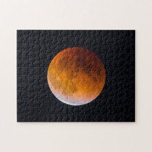 Blue Moon Lunar Eclipse Washingtoner Staat Puzzle