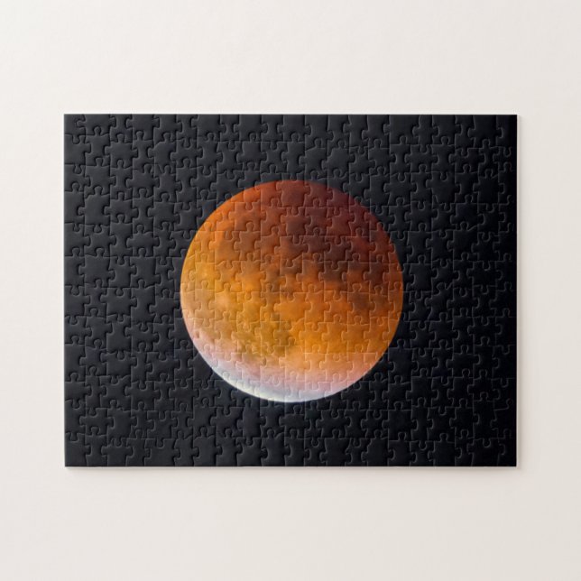Blue Moon Lunar Eclipse | Washingtoner Staat Puzzle (Horizontal)