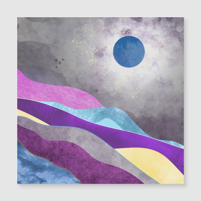 Blue Moon Magnetkarte (Vorderseite)