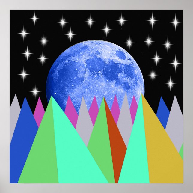 Blue Moon Poster (Vorne)