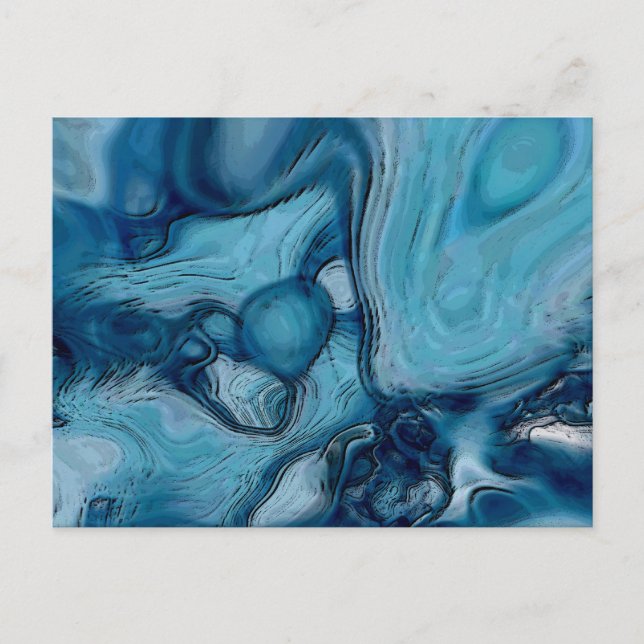 Blue Moon Postkarte (Vorderseite)