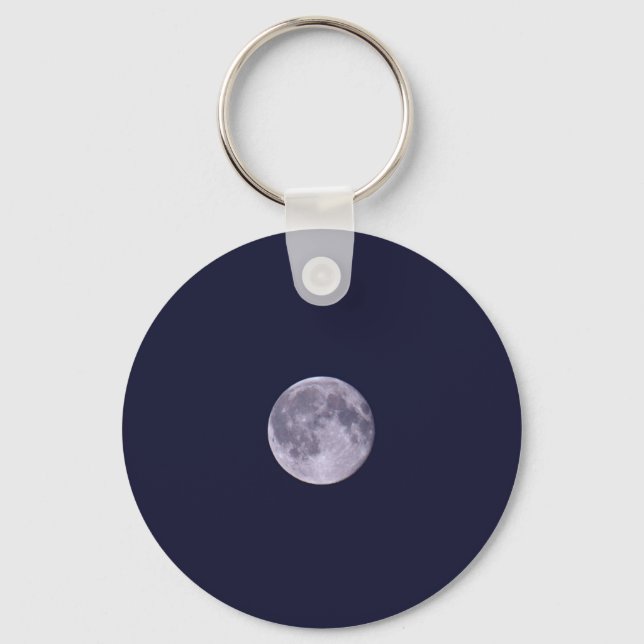 Blue Moon Schlüsselanhänger (Vorderseite)