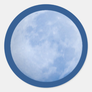 Blue Moon Sticker