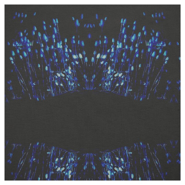 Blue Moon Thistle Stoff (Muster)