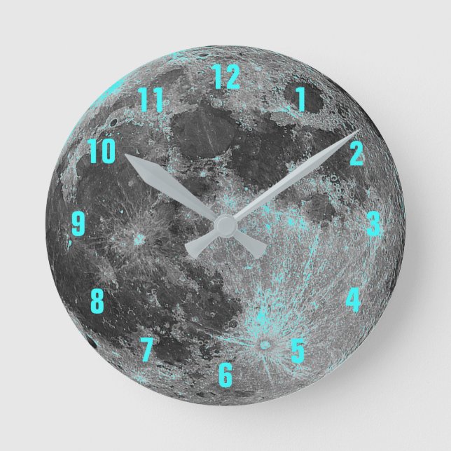 BLUE MOON Uhr (Vorderseite)