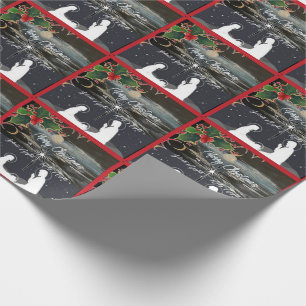 Blue Moon Weihnachten Weihnachtskrippe Wrap Geschenkpapier