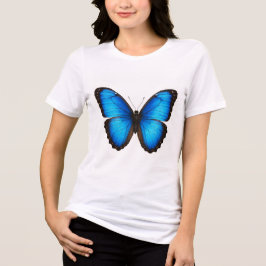 Blue Morpho Brilliant Tri-Blend Shirt