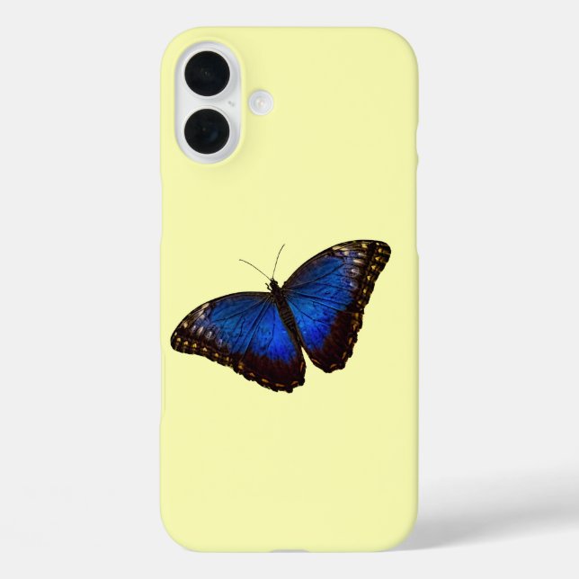 Blue Morpho Butterfly auf der Kanarischen Insel Case-Mate iPhone Hülle (Rückseite)