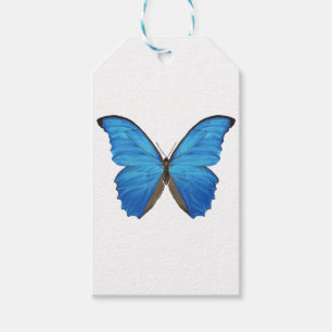 Blue Morpho Butterfly Geschenkanhänger